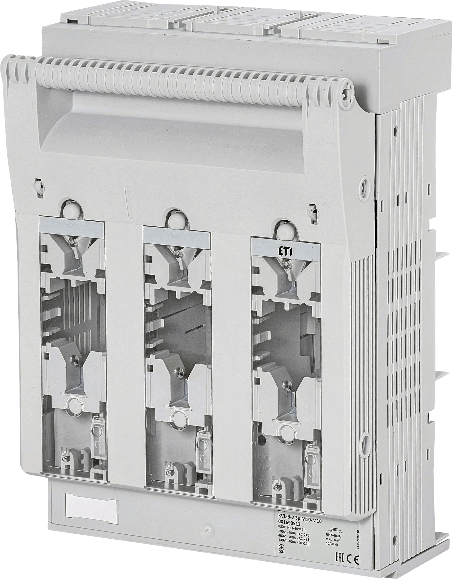 Varovalčno ločilno stikalo KVL-B-2 3p M10-M10 001690913