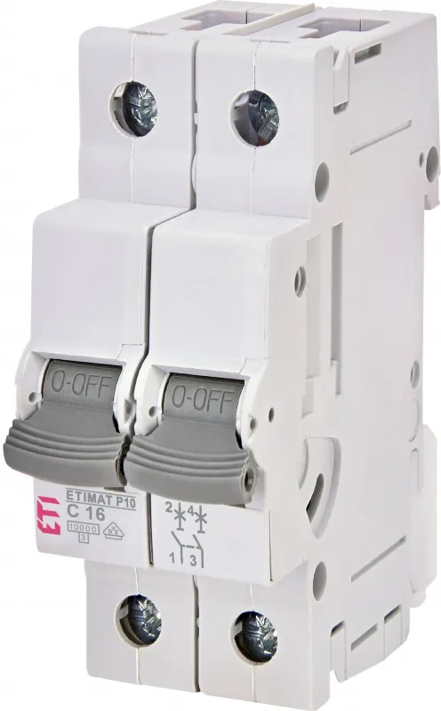 Inštalacijski odklopnik ETIMAT P10 2p C6  15kA 001901727
