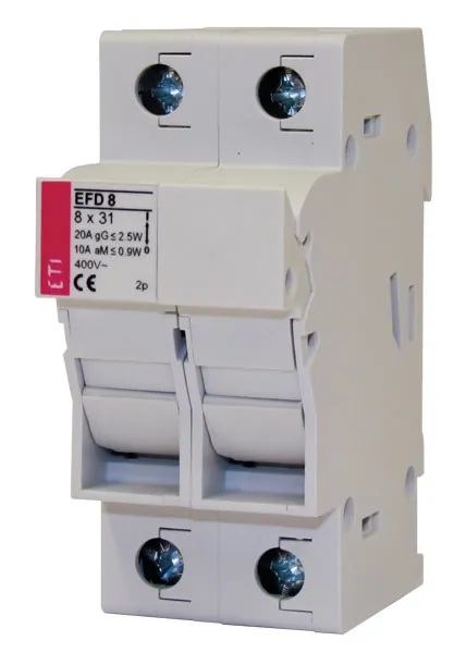 Varovalčni ločilnik EFD 8 1p+N LED L AD 002520317