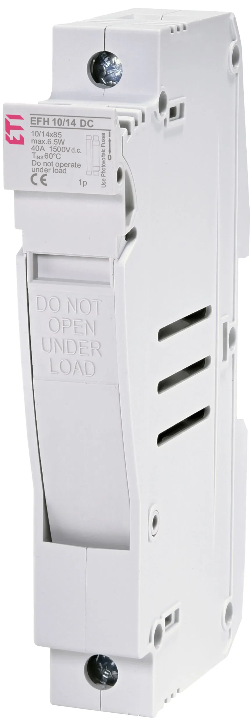 Podstavek talilnega vložka EFH 10/14 DC 1p 002580001