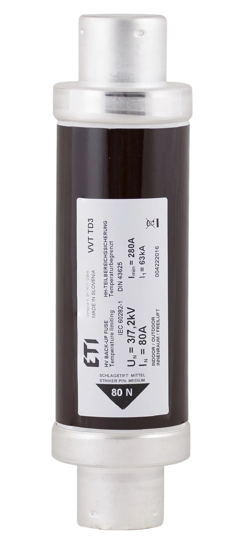 Talilni vložek VVT-D3 7,2kV/2A 292 004222503