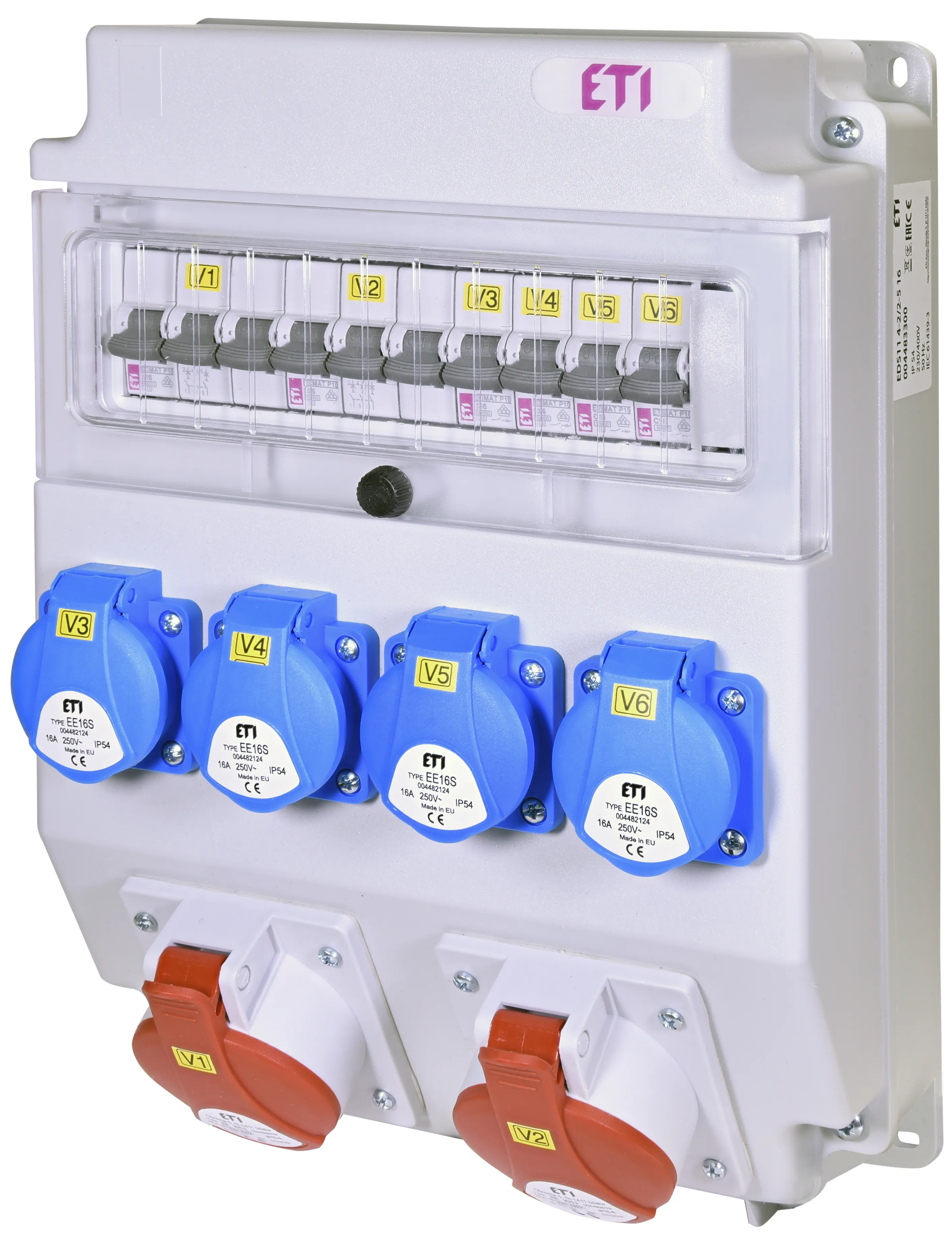 Industrijska vtičnica EDS11 4-2/2-5 16 004483300