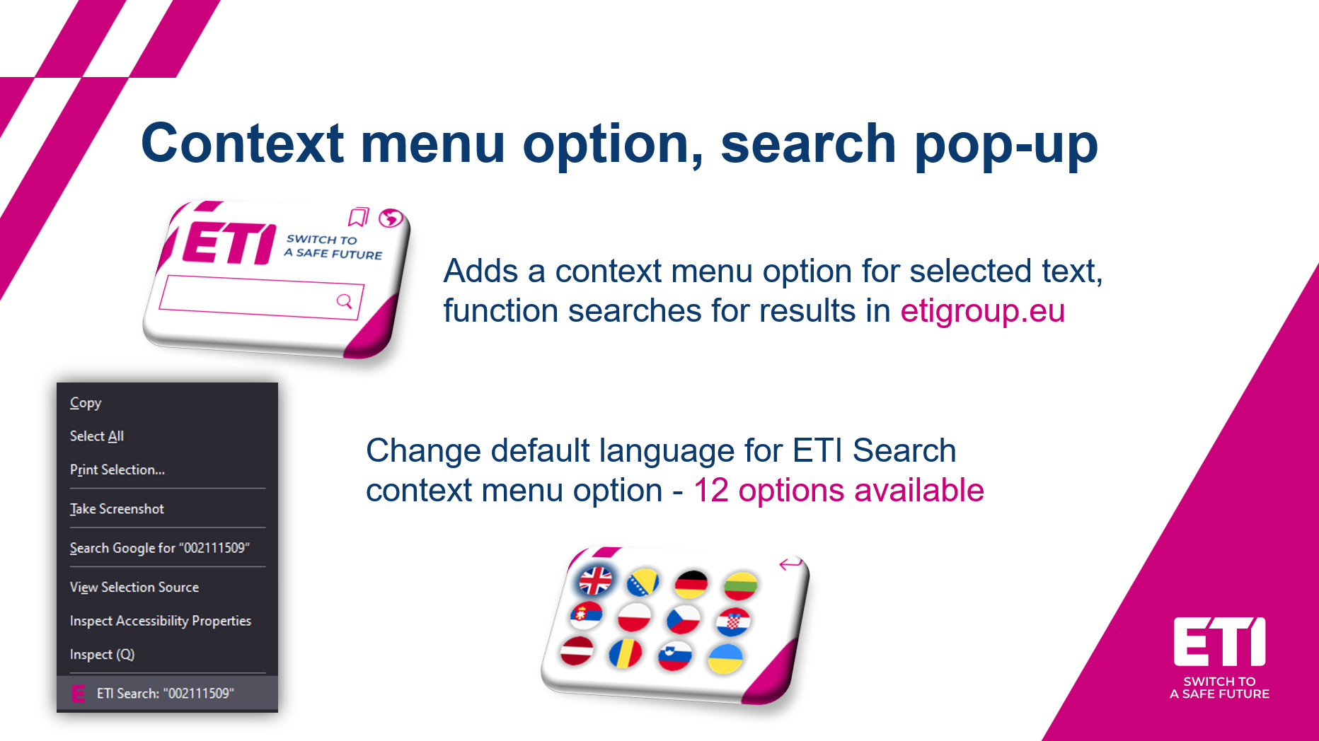 ETI dodatek za Firefox