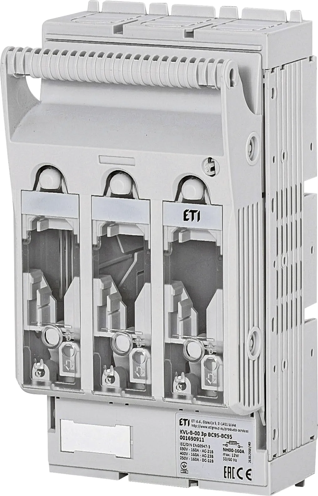 Varovalčno ločilno stikalo KVL-B-00 3p BC95-BC95 001690911