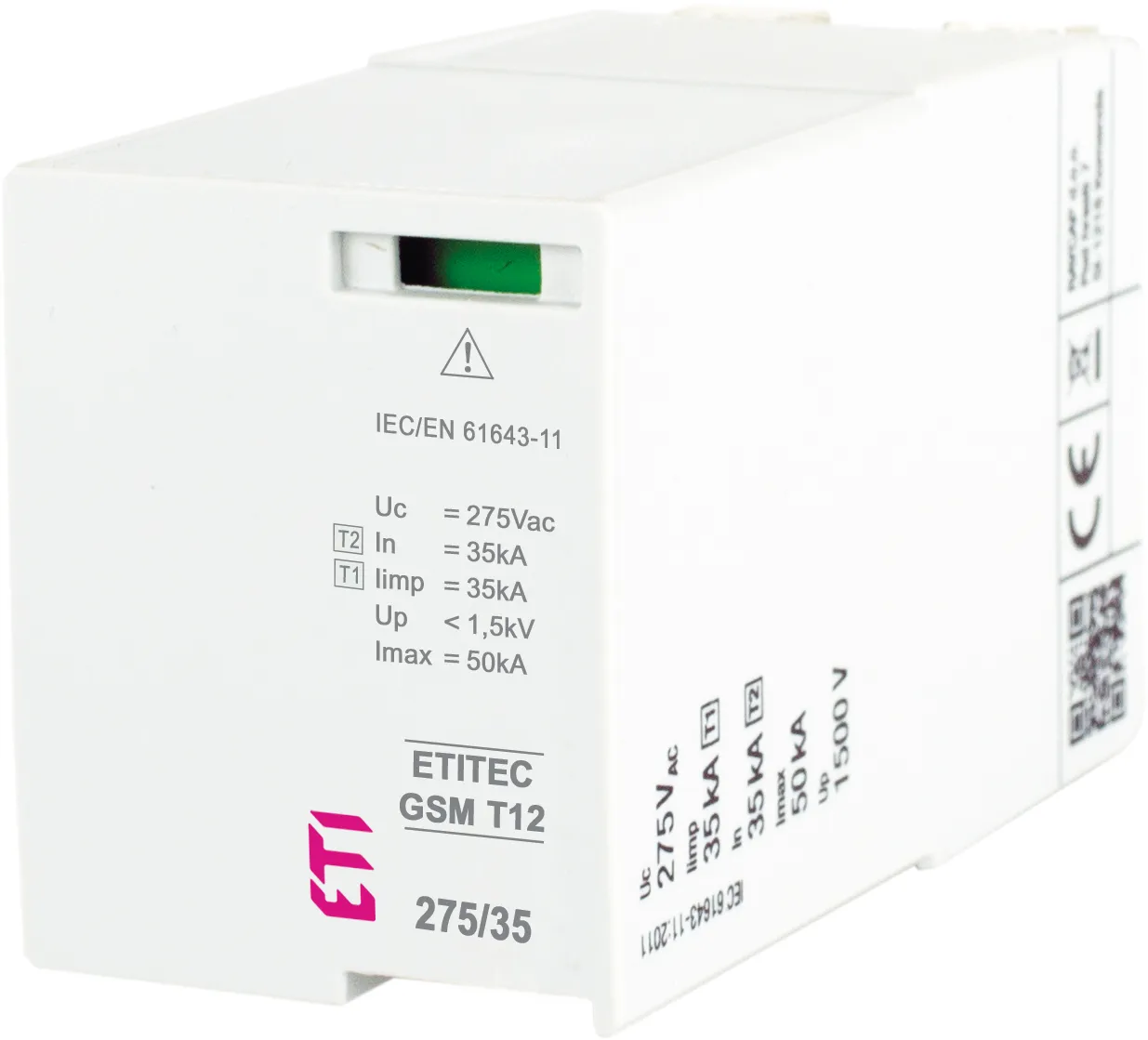 Prenapetostni odvodnik MOD. GSM T12 275/35 002440718