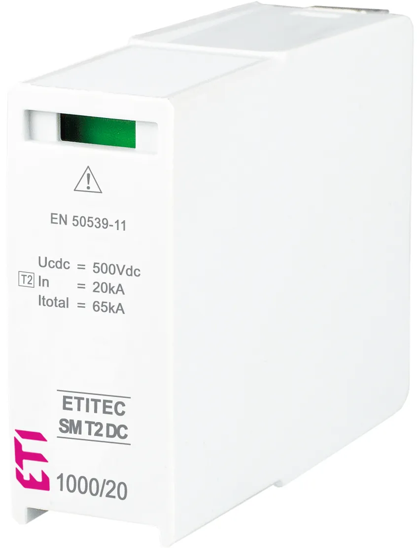 Prenapetostni odvodnik MOD. SM T2 DC 500/20 S 002440730