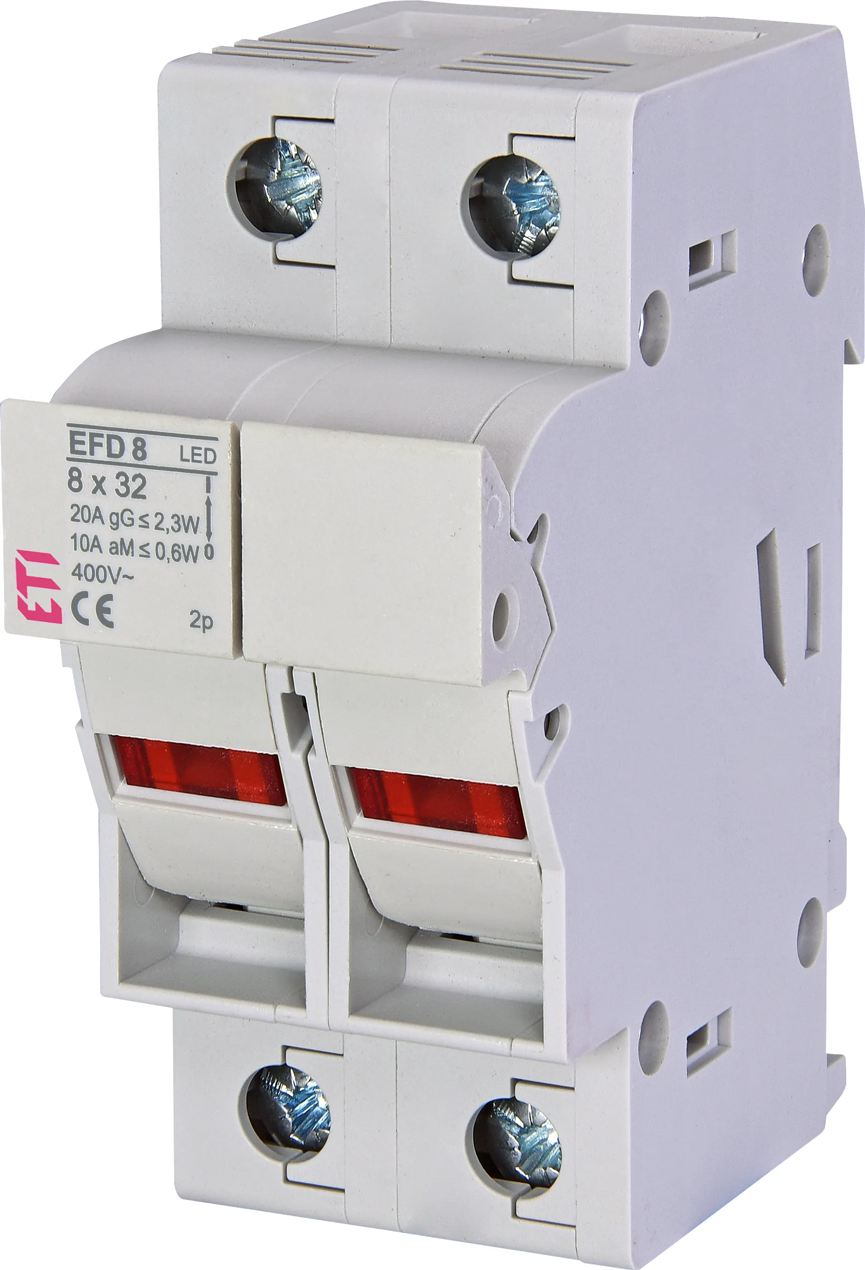 Varovalčni ločilnik EFD 8 2p LED 002520013