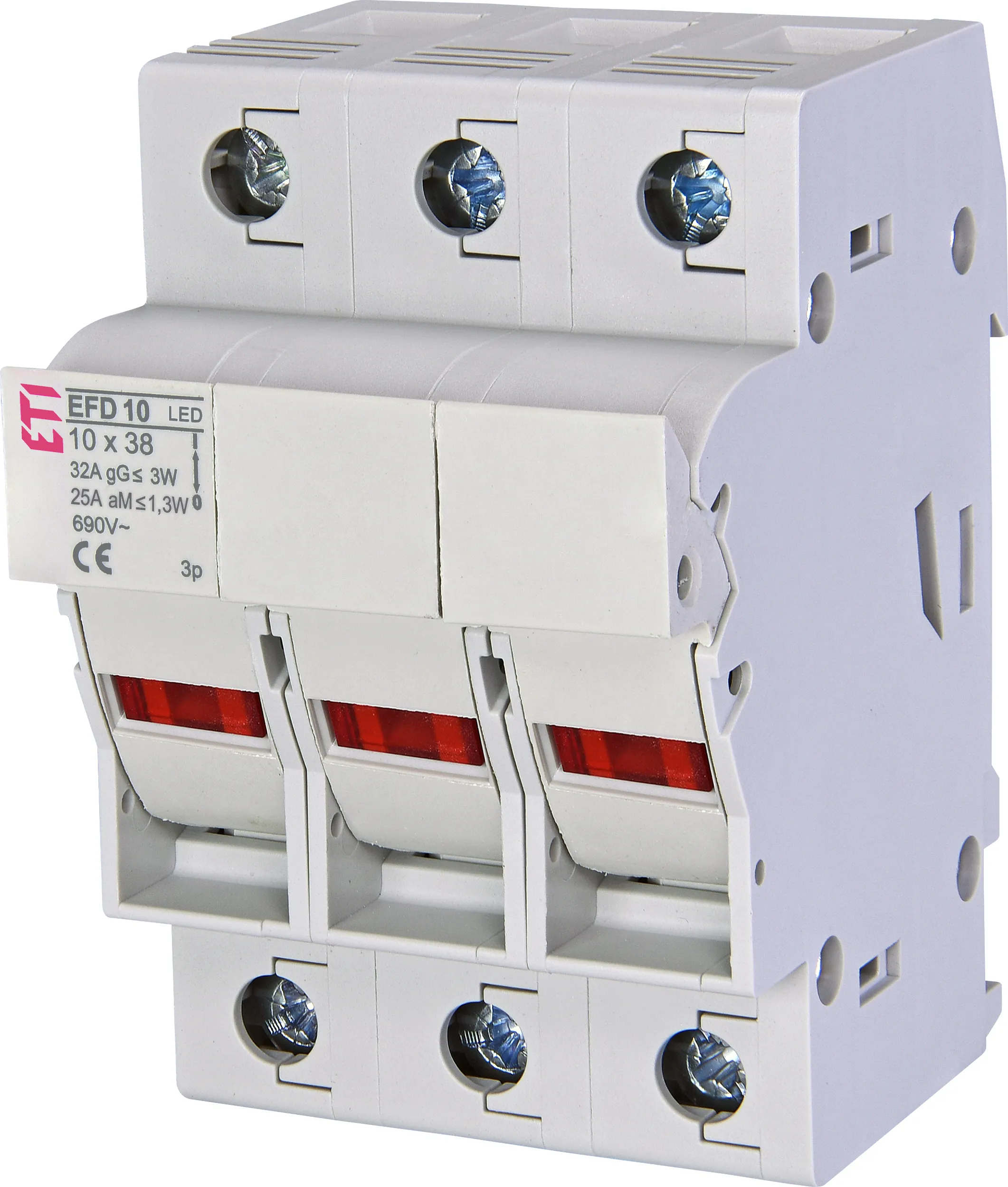 Varovalčni ločilnik EFD 10 3p LED 002540014