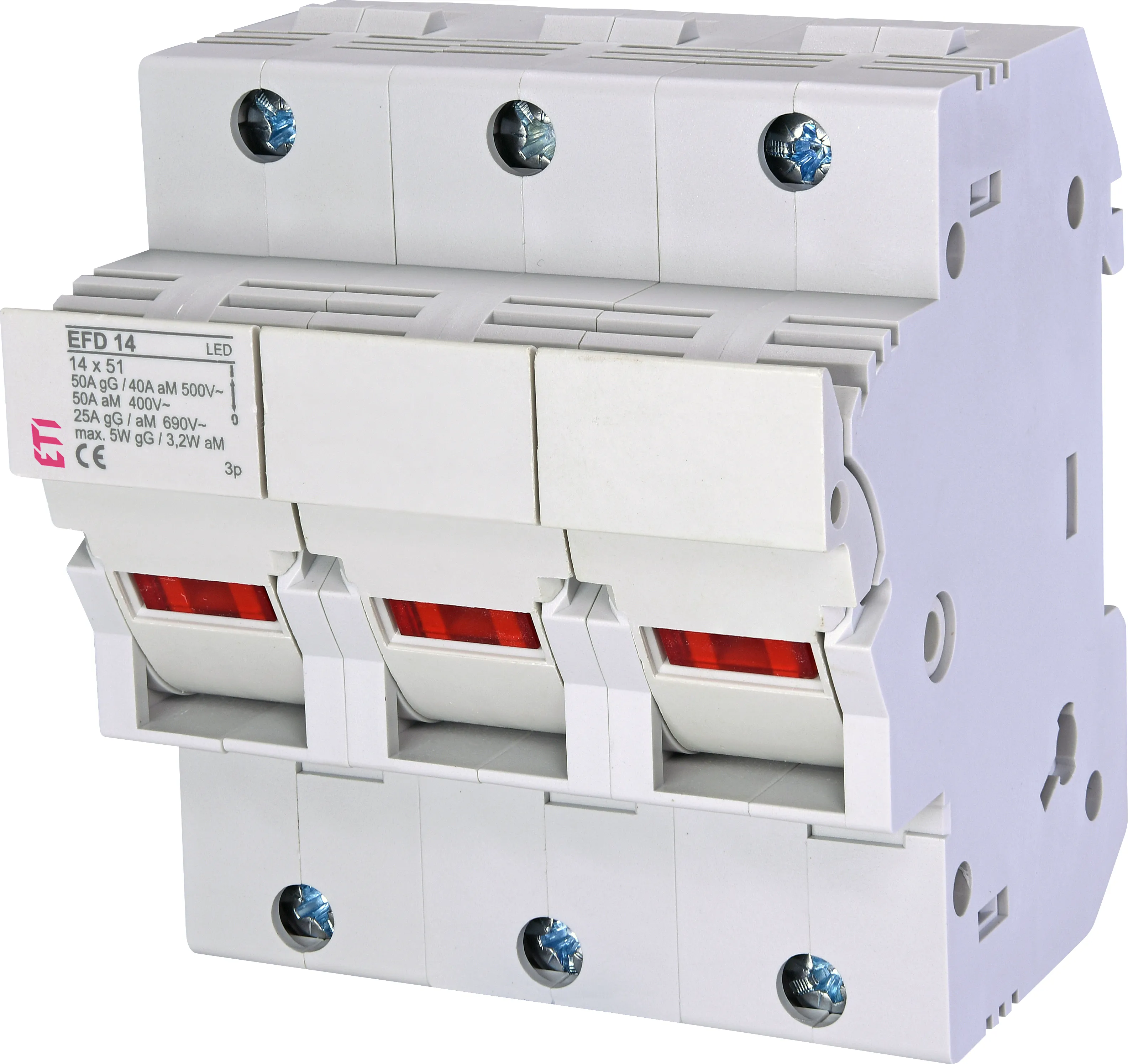 Varovalčni ločilnik EFD 14 3p LED 002560014
