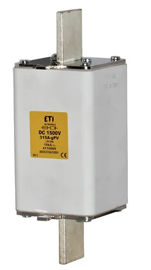 Talilni vložek NH3L gPV 630A/1500V DC UL 004110647