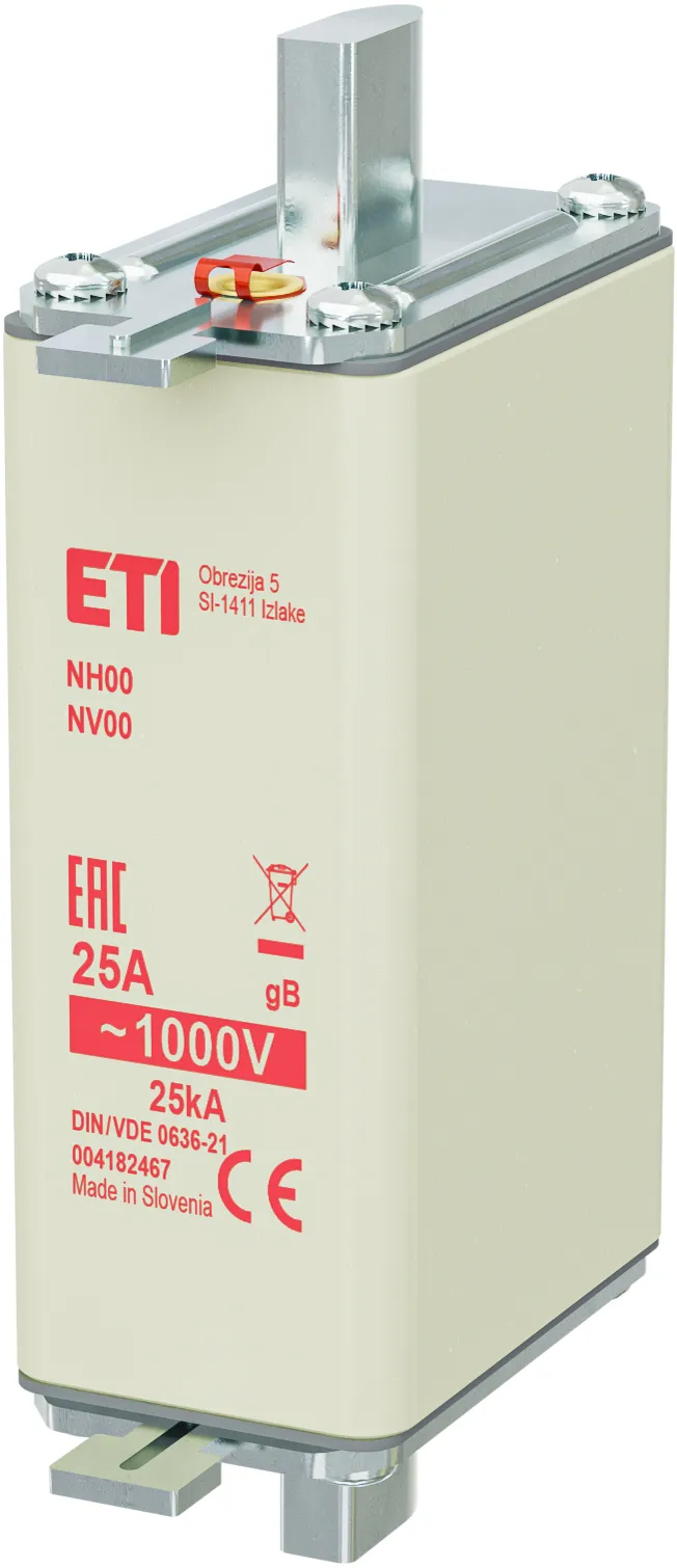 Talilni vložek NH00/78 gB 25A/1000V 004182467