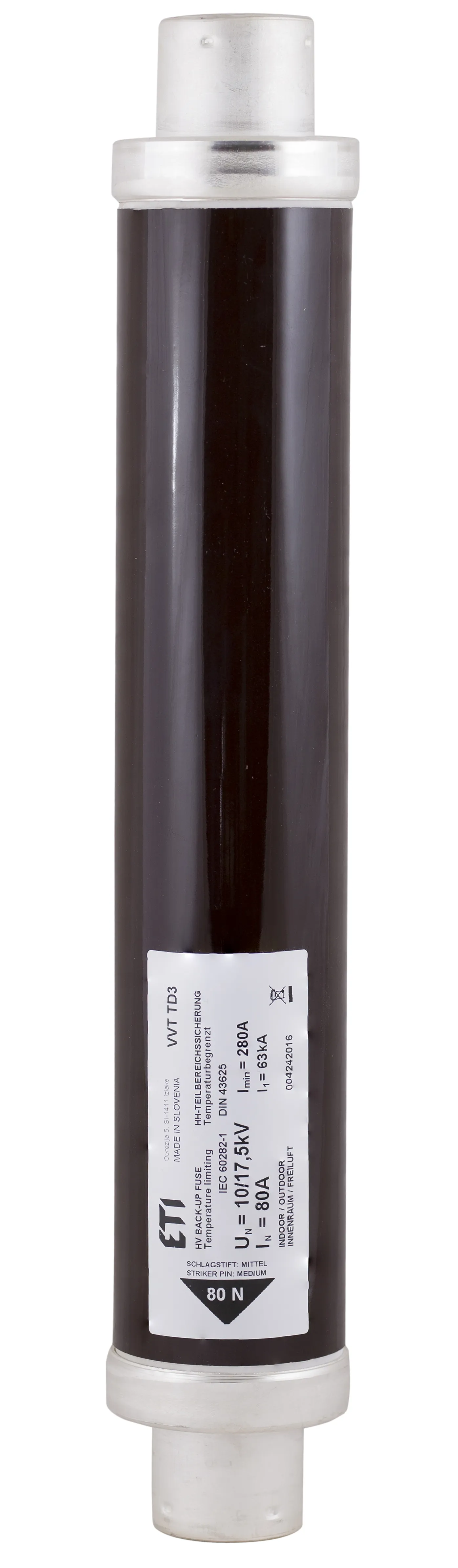 Talilni vložek VVC3 17,5kV/4A 004240004