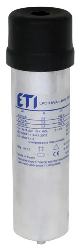 Kondenzator LPC 1,5 kVAr, 400V, 50Hz 004656701