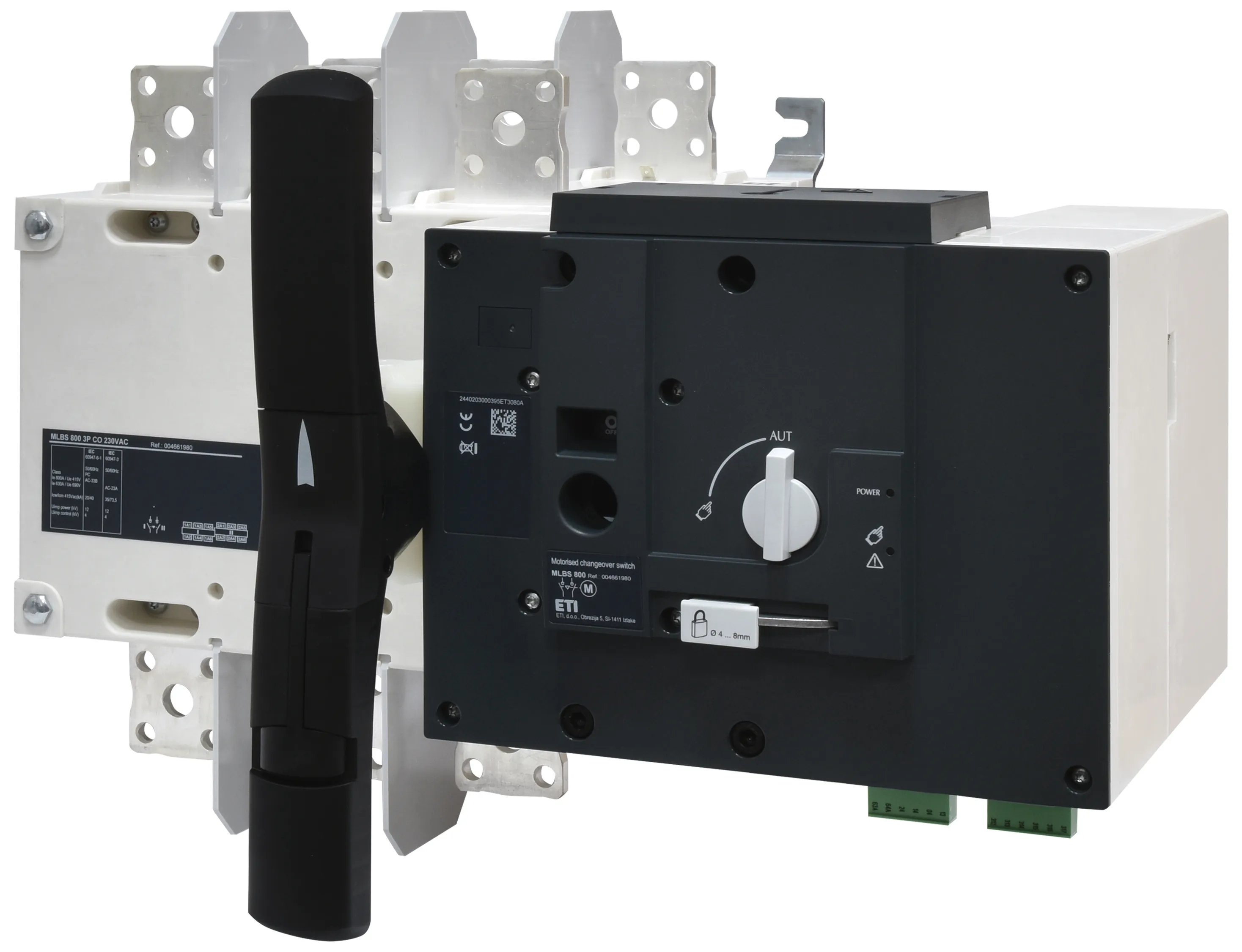 Preklopno stikalo - mot. pogon MLBS 800 3P CO 230VAC 004661980