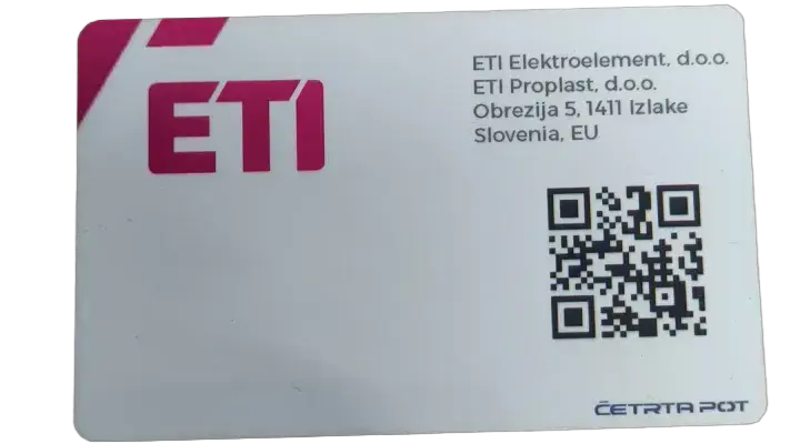 Slika EVC-RFID card