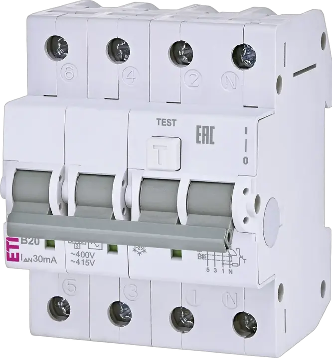 Slika KZS-4M 3p+N AC B20/0.03