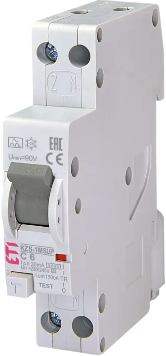 Slika *KZS-1M-SUP 1p+N A C6/0.03 6kA