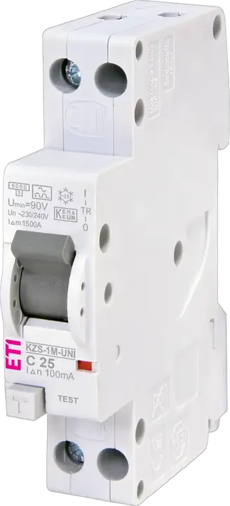 Slika KZS-1M-UNI 1p+N A C25/0.1