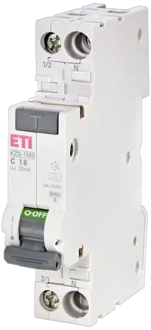 KZS-1MS 1p+N A C10/0.03