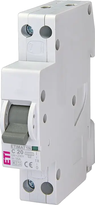 Slika ETIMAT 1N 1p+N C20 6kA