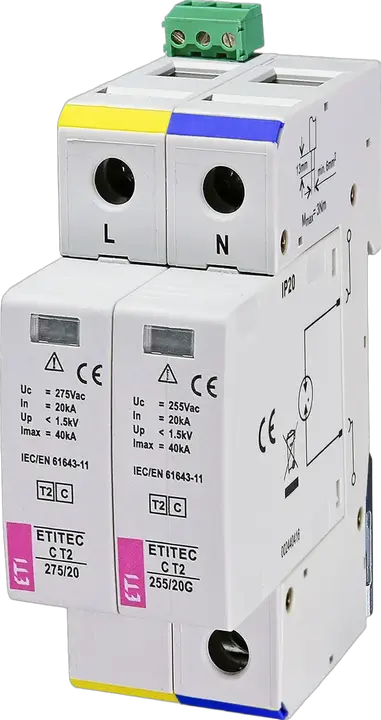 Slika ETITEC C T2 275/20 1+1 RC