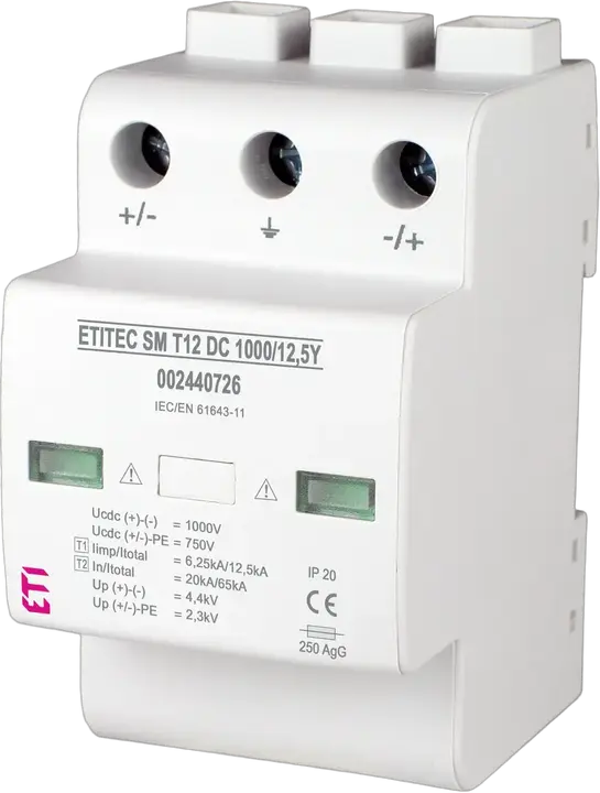 Slika ETITEC SM T12 DC 1000/12,5 Y R