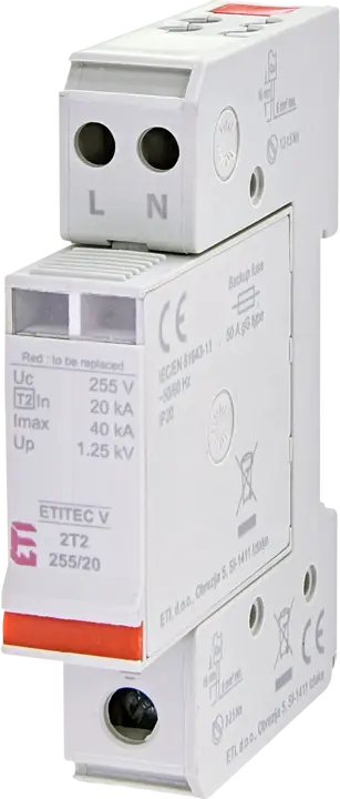 Slika *ETITEC V 2T2 255/20 1+1