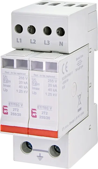 Slika *ETITEC V 2T2 255/20 4+0 RC
