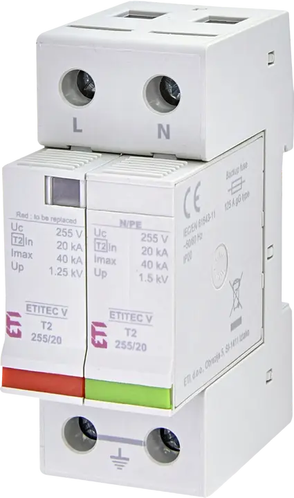 Slika *ETITEC V T2 255/20 1+1 RC
