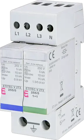 ETITEC V 2T3 255/5 3+1 RC