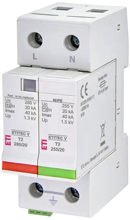 Slika ETITEC V T2 280/20 1+1 RC