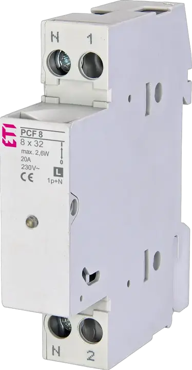 Slika PCF 8 1p+N LED L