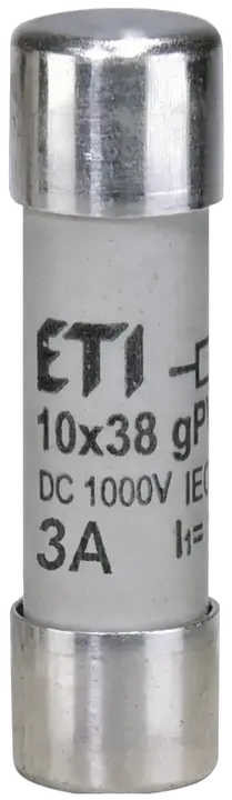 Slika CH10x38 gPV 3A/1000V DC