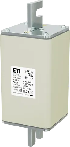 Slika NHS3L aR/aBat 500A/1500V DC AL