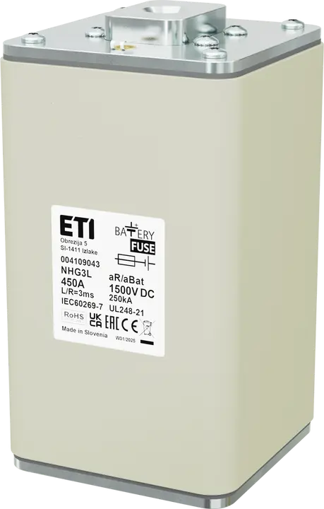 Slika NHG3L aR/aBat 450A/1500V DC AL