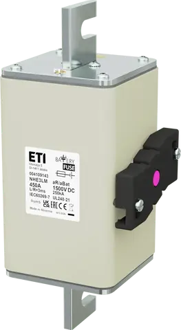 NHE3LM aR/aBat 450A/1500V DCAL