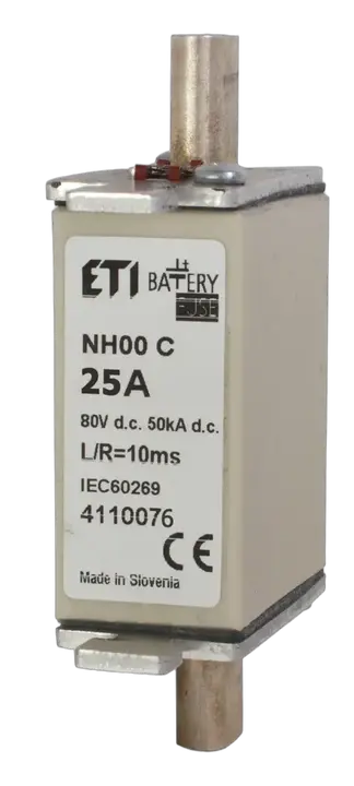 Slika NH000 gBat 25A/80V DC