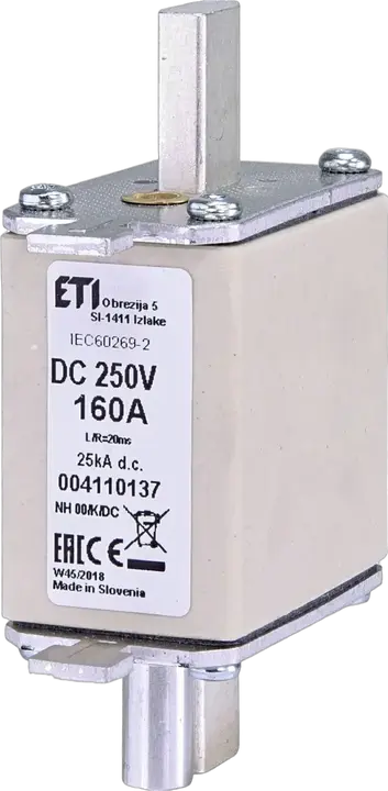 Slika NH00/K 315A/250V DC