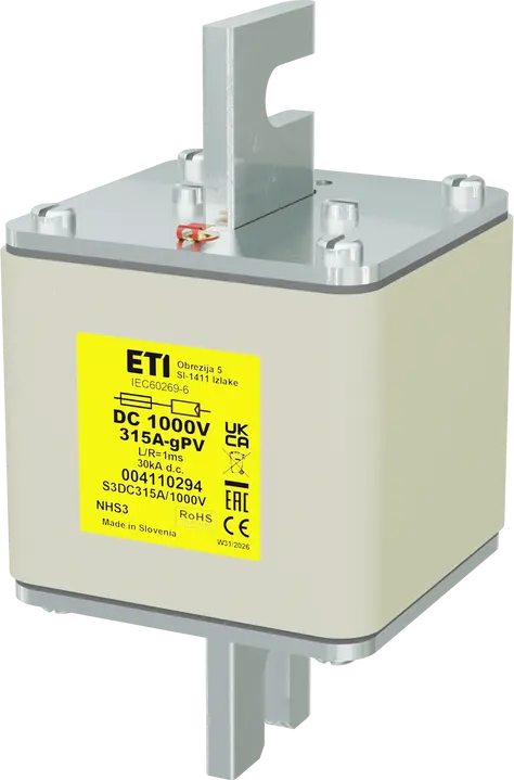 Slika NHS3 gPV 315A/1000V DC