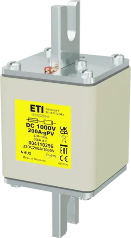 Slika NHU2 gPV 200A/1000V DC
