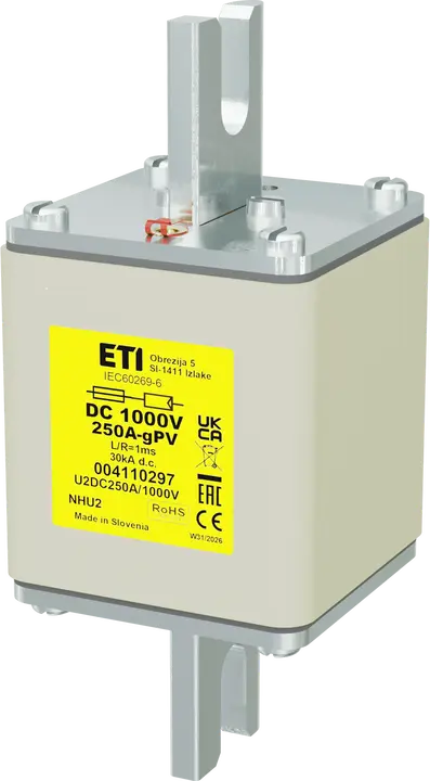 Slika NHU2 gPV 250A/1000V DC