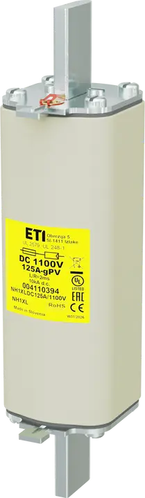 Slika NH1XL gPV 125A/1100V DC UL