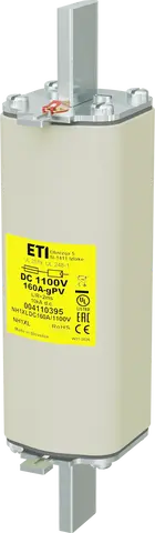 NH1XL gPV 160A/1100V DC UL