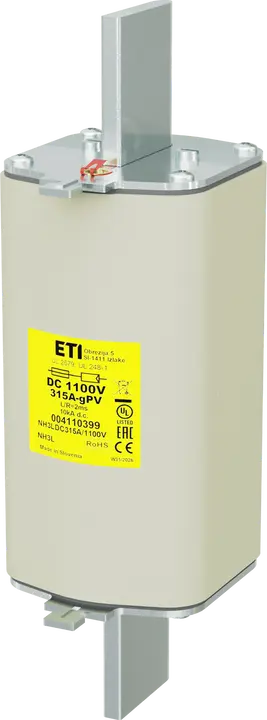Slika NH3L gPV 315A/1100V DC UL