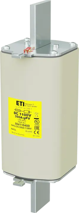 Slika NH3L gPV 350A/1100V DC UL