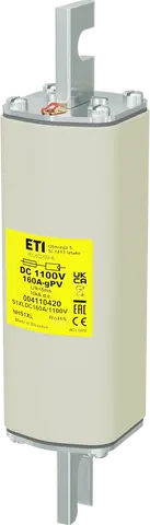 NHS1XL gPV 160A/1100V DC
