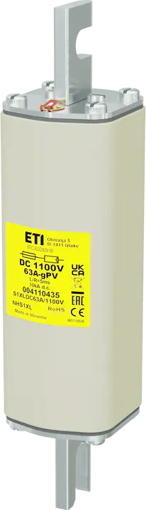 Slika NHS1XL gPV 63A/1100V DC