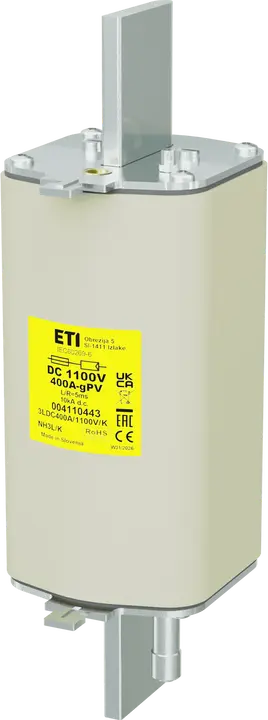 Slika NH3L/K gPV 400A/1100V DC