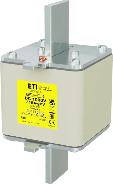 Slika NH3 gPV 400A/1000V DC