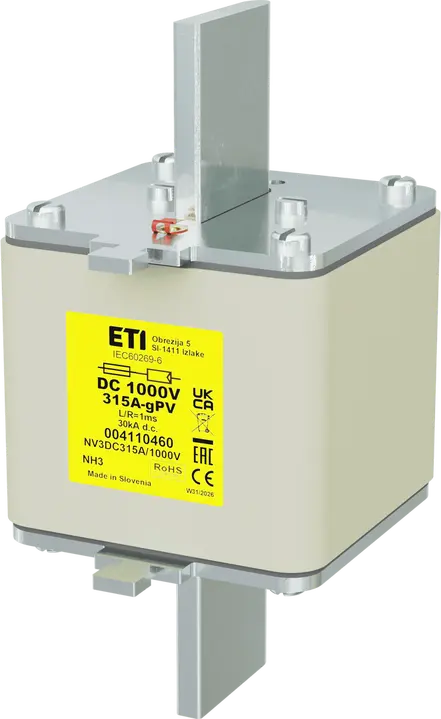 Slika NH3 gPV 350A/1000V DC
